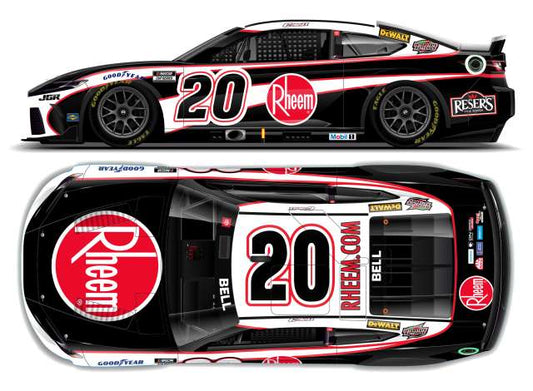 2025 Toyota Camry XSE #20 Christopher Bell *Rheem* black/red/white 1:64 Action Racing Collectibles Model
