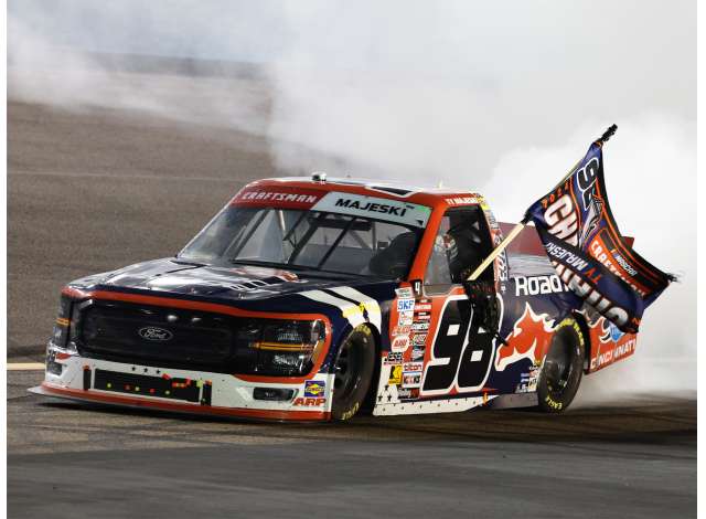 2024 Ford F-150 #98 Ty Majeski *Road Ranger*, red/blue/white 1:64 Action Racing Collectibles Model