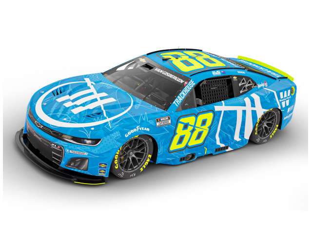 2025 Chevrolet #88 Shane van Gisbergen *Trackhouse*, blue 1:64 Action Racing Collectibles Model