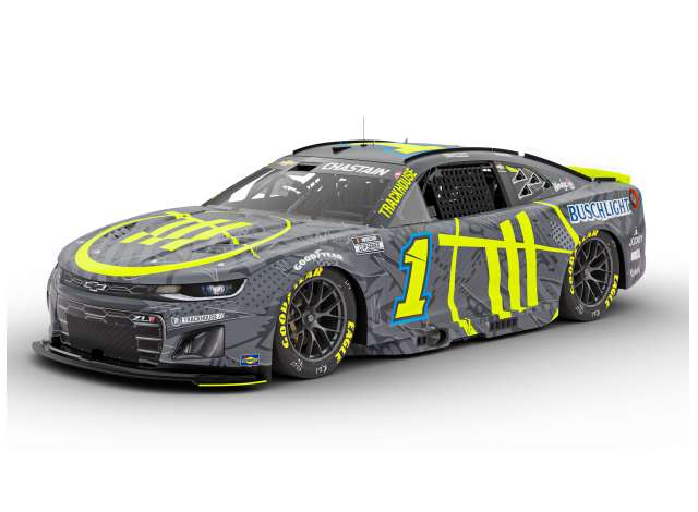 2025 Chevrolet #1 Ross Chastain *Trackhouse*, grey 1:64 Action Racing Collectibles Model
