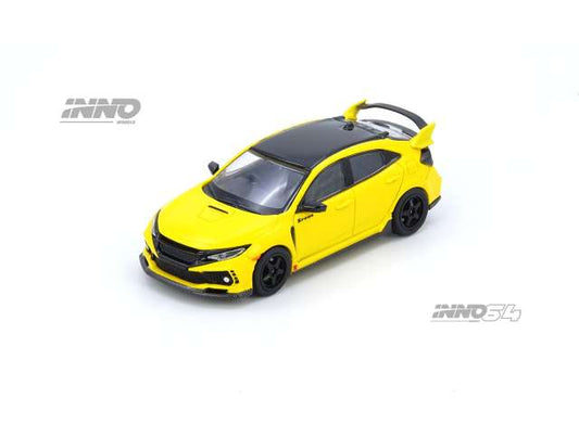 Pre-Order – Honda Civic Type-R (FK8), yellow 1:64 Inno Models Model (in64-FK8-YL) – ETA. September 2026