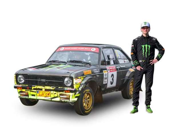 Pre-Order – 2023 Ford Escort RS1800 #3 O.Solberg/E.Edmondson Roger Albert Clark Rally with Oliver Solberg Figure, various 1:18 SunStar Model (sun4864F) – ETA. September 2026