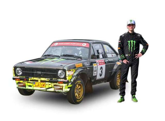 Pre-Order – 2023 Ford Escort RS1800 #3 O.Solberg/E.Edmondson Roger Albert Clark Rally with Oliver Solberg Figure, various 1:18 SunStar Model (sun4864F) – ETA. September 2026