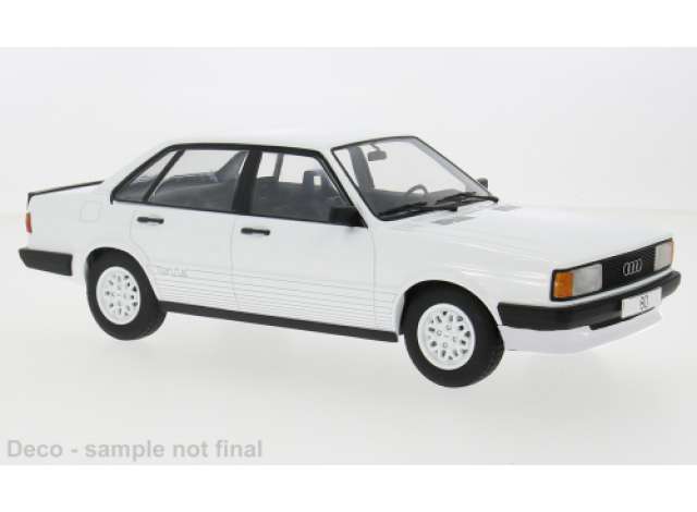 Pre-Order – 1978 Audi 80 GTE(B2), white 1:18 MCG Model (MCG18527) – ETA. July/August 2026