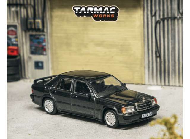Pre-Order – Mercedes-Benz 190 E 2.3-16, blue-black metallic 1:64 Tarmac Model (TC-T64G-047-BK) – ETA. September 2026