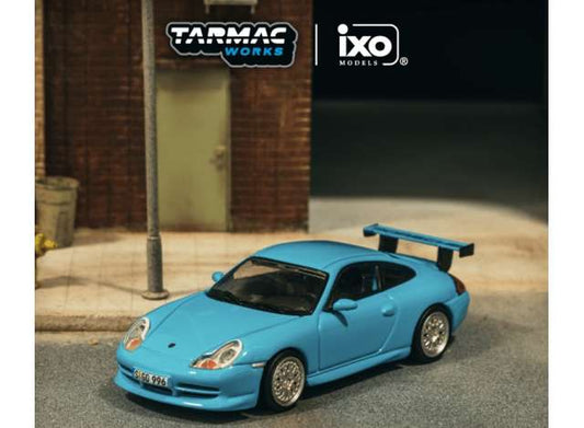 Pre-Order – Porsche 911 GT3 (type 996, light blue 1:64 Tarmac Model (TC-T64G-069-BL) – ETA. September 2026
