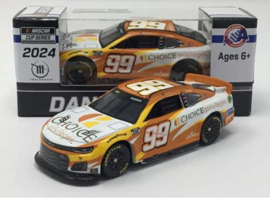 2024 Chevrolet Camaro #99 Daniel Suarez *Choice Privileges*, orange/white 1:64 Action Racing Collectibles Model