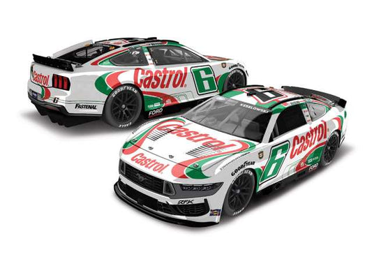 2024 Ford Mustang #6 Brad Keselowski *Castrol* white/red/green 1:24 Action Racing Collectibles Model