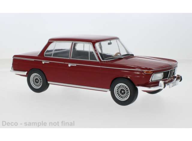 Pre-Order – 1966 BMW 2000 (Typ 121), red 1:18 MCG Model (MCG18543) – ETA. TBC