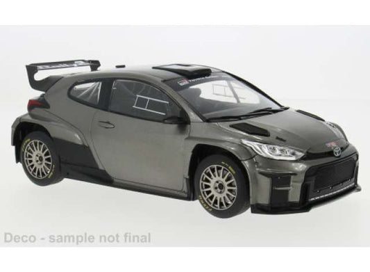 Pre-Order – 2024 Toyota GR Yaris Rally2, grey 1:18 IXO Models Model (ixocmc210) – ETA. July/August 2026