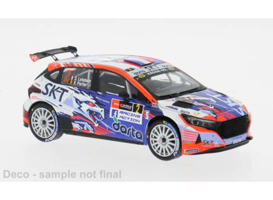 Pre-Order – 2024 Hyundai i20 N Rally 2, #2 S.Lefebvre/X.Portier Rally WM, Rally Ypres, various 1:43 IXO Models Model (ixoram948) – ETA. July/August 2026
