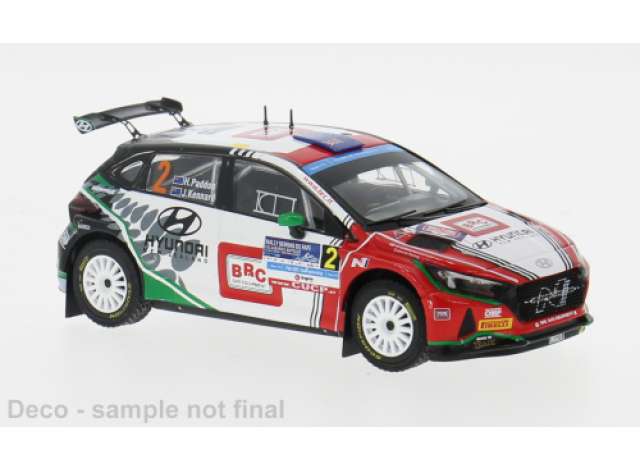 Pre-Order – 2024 Hyundai i20 N Rally 2, #2 H.Paddon/J.Kennard Rally Serras de Fafe, various 1:43 IXO Models Model (ixoram952) – ETA. July/August 2026