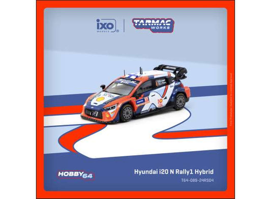 Pre-Order – 2024 Hyundai i20 N Rally1 Hybrid #4 Esapekka Lappi/Janne Ferm, Rally Sweden Winner, various 1:64 Tarmac Model (TC-T64-089-24RS04) – ETA. September 2026