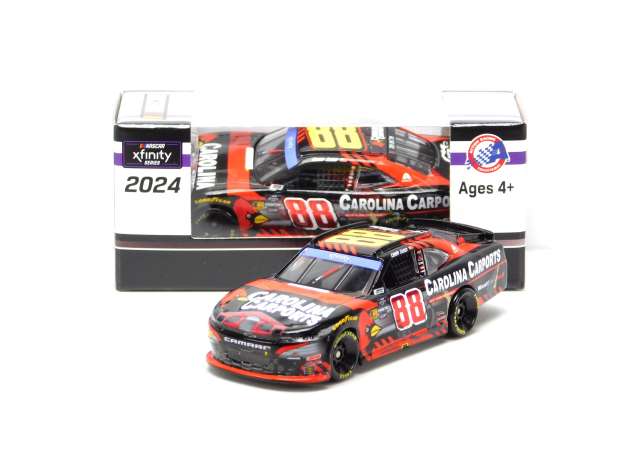 2024 Chevrolet #88 Connor Zilisch *Carolina Carports*, various 1:64 Action Racing Collectibles Model
