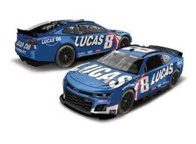 2025 Chevrolet Camaro #8 Kyle Busch *Lucas Oil*, blue/red/white 1:64 Action Racing Collectibles Model