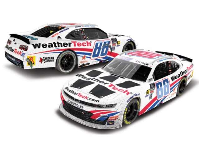 2025 Chevrolet #88 Connor Zilisch *WeatherTech*, red/white/blue 1:24 Action Racing Collectibles Model