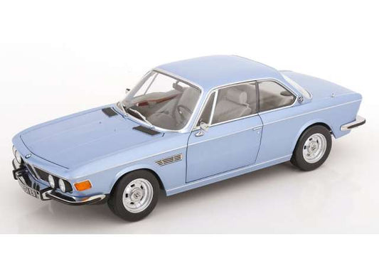 Pre-Order – 1971 BMW 3.0 CSI E9, lightblue metallic with aluminium rims 1:12 KK - Scale Model (KKDC120193) – ETA. September 2026