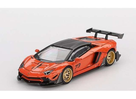 Pre-Order – 2025 Lamborghini Aventandor LB-Works Limited Edition, orange MDX 1:64 Mini GT Model (MGT01133BL) – ETA. September 2026