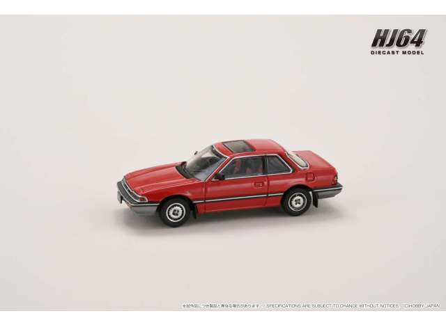 Pre-Order – Honda Prelude XX AB Early Version Genuine optional wheels, red 1:64 Hobby Japan Model (HJ641086BR) – ETA. July/August 2026