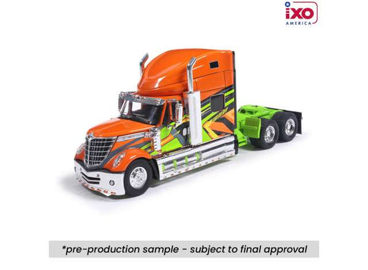 Pre-Order – 2010 International Lonestar, orange/green 1:64 IXO America Model (ixoU64TR019) – ETA. September 2026