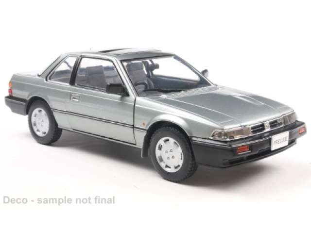 Pre-Order – 1985 Honda Prelude, grey 1:24 Whitebox Model (WB124258) – ETA. TBC