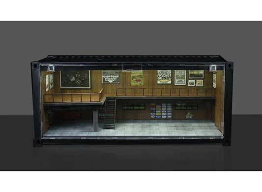 Pre-Order – Diorama *Container Workshop* 1:64 Black Box Diorama Model (MO400205) – ETA. September 2026