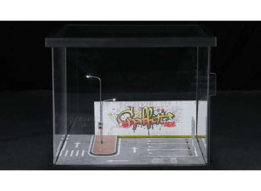 Pre-Order – Diorama *08 streetscape with light* 1:64 Black Box Diorama Model (MO960208) – ETA. September 2026