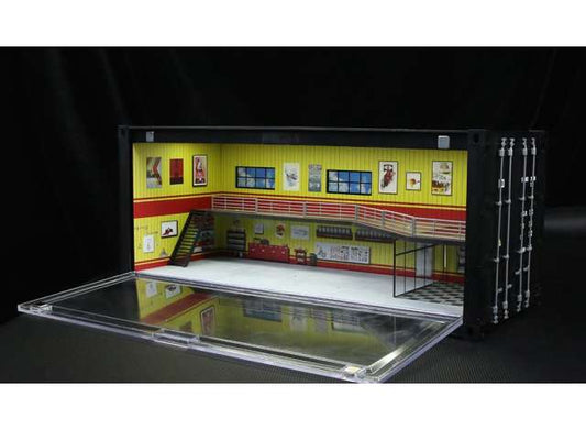Pre-Order – Diorama *Container workshop G* 1:64 Black Box Diorama Model (MO400214) – ETA. September 2026