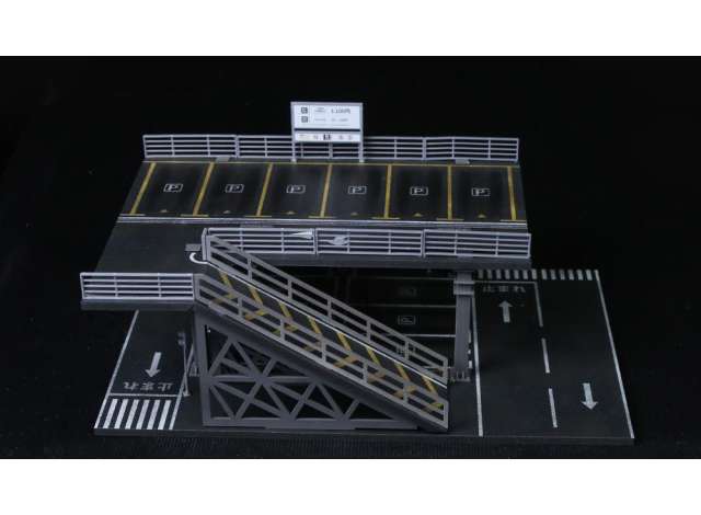 Pre-Order – Diorama *Parking lot F*, various 1:64 Black Box Diorama Model (MO923006) – ETA. September 2026