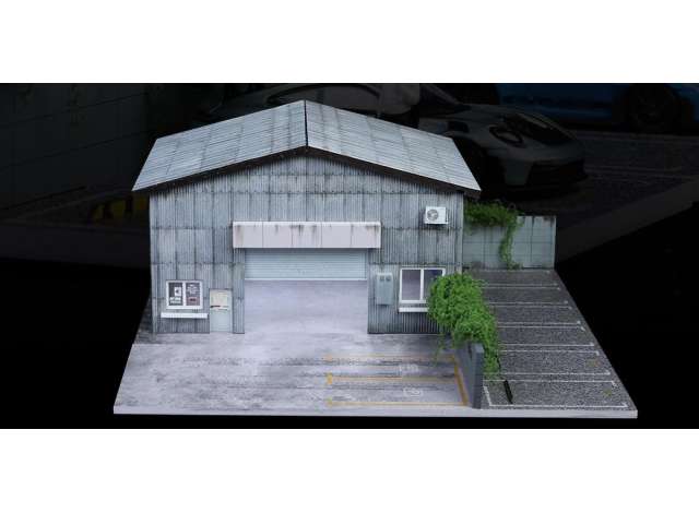 Pre-Order – Diorama *Factory with light C*, various 1:64 Black Box Diorama Model (MO936424) – ETA. September 2026