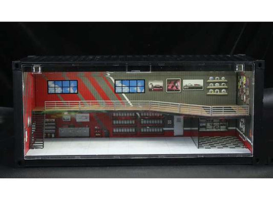 Pre-Order – Diorama *Container workshop I* 1:64 Black Box Diorama Model (MO400218) – ETA. September 2026