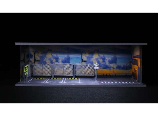Pre-Order – Diorama *Seaside with light D*, various 1:64 Black Box Diorama Model (MO914404) – ETA. September 2026