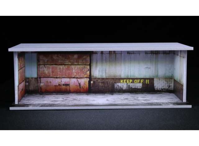 Pre-Order – Diorama *Old warehouse*, various 1:64 Black Box Diorama Model (MO914906) – ETA. September 2026