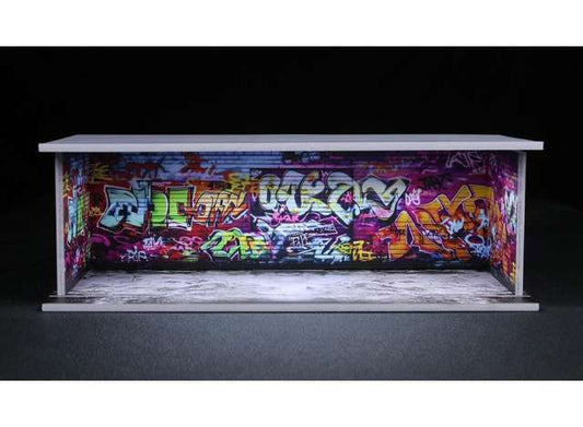 Pre-Order – Diorama *Graffiti wall*, various 1:64 Black Box Diorama Model (MO914907) – ETA. September 2026