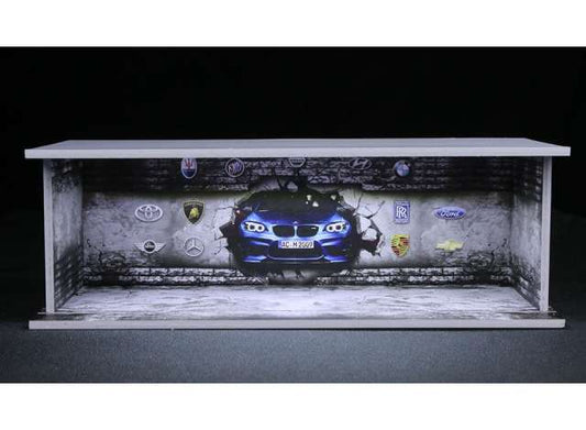 Pre-Order – Diorama *Logo wall*, various 1:64 Black Box Diorama Model (MO914908) – ETA. September 2026
