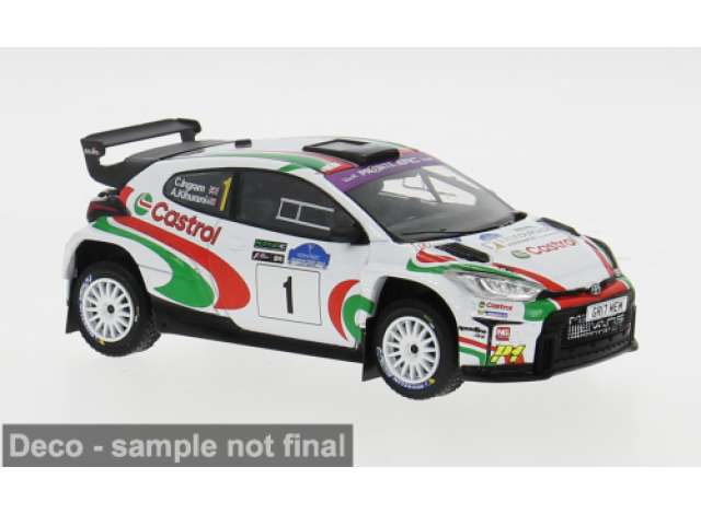 Pre-Order – 2024 Toyota GR Yaris Rally2 #1 C.Ingram/A.Kihurani, Rally WM, Voyonic Grampian Forest Rally, white/red/green 1:43 IXO Models Model (ixoram958) – ETA. September 2026