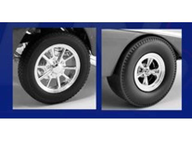 Pre-Order – Drag Wheel & Tire Set (1 set of 4 rims & Tires) 1:18 Acme Diecast Model (acme1807019W) – ETA. July/August 2026