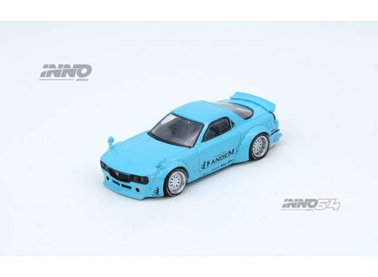 Pre-Order – Pandem Rocket Bunny RX7 (FD3S), Tiffany blue 1:64 Inno Models Model (IN64-RX7FDP-TIFBLU) – ETA. September 2026