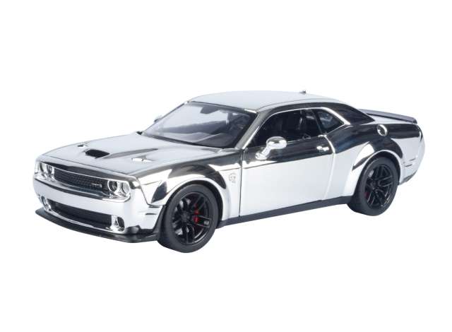 Pre-Order – 2018 Dodge Challenger SRT Hellcat Widebody, silver 1:24 Motor Max Model (mmax79095) – ETA. July/August 2026