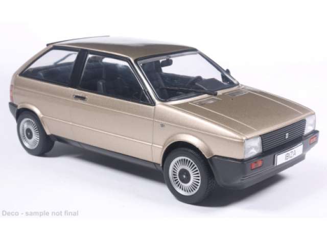 Pre-Order – 1984 Seat Ibiza I, beige 1:24 Whitebox Model (WB124274) – ETA. July/August 2026