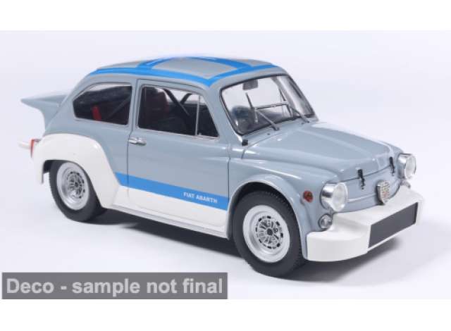 Pre-Order – 1970 Fiat Abarth 1000 Gr.2, grey 1:24 Whitebox Model (WB124268) – ETA. July/August 2026