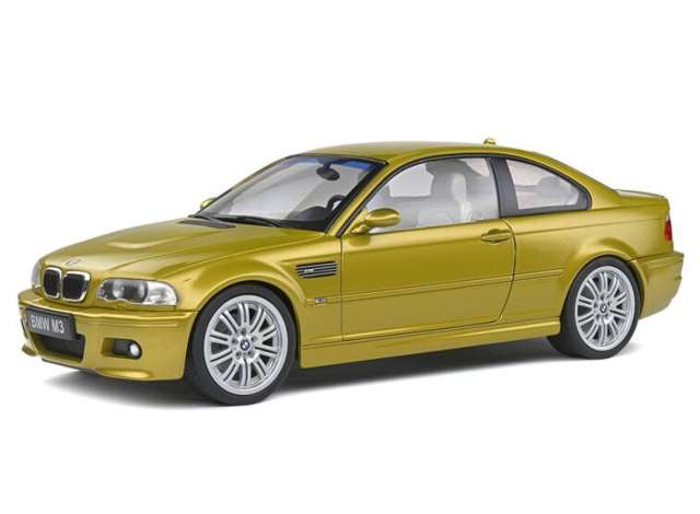Pre-Order – 2000 BMW M3 coupe (E46), Phoenix yellow 1:43 Solido Model (soli4318602) – ETA. September 2026