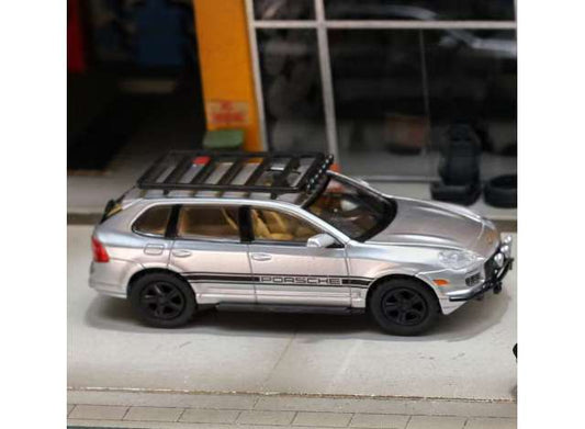 Pre-Order – Porsche Cayenne, silver 1:64 Street Weapon Model (STW199) – ETA. July/August 2026