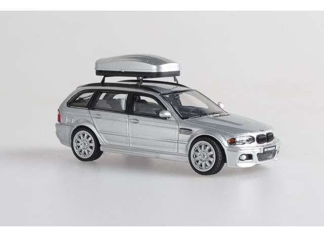 Pre-Order – BMW E46 wagon, silver 1:64 Street Weapon Model (STW224) – ETA. July/August 2026