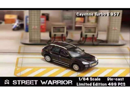 Pre-Order – Porsche Cayenne S957, black 1:64 Street Weapon Model (STW227) – ETA. July/August 2026