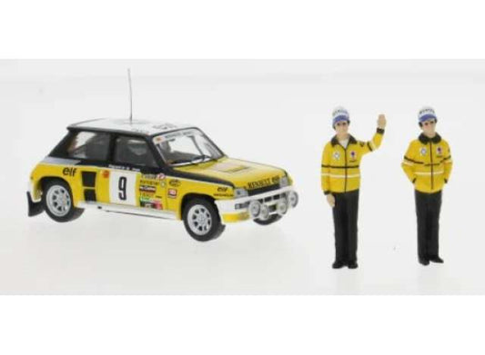 Pre-Order – 1981 Renault 5 Turbo #5 J.Ragnotti/J.M.Andre, Rally Monte Carlo, yellow 1:43 IXO Models Model (ixoSPRM002-81) – ETA. July/August 2026