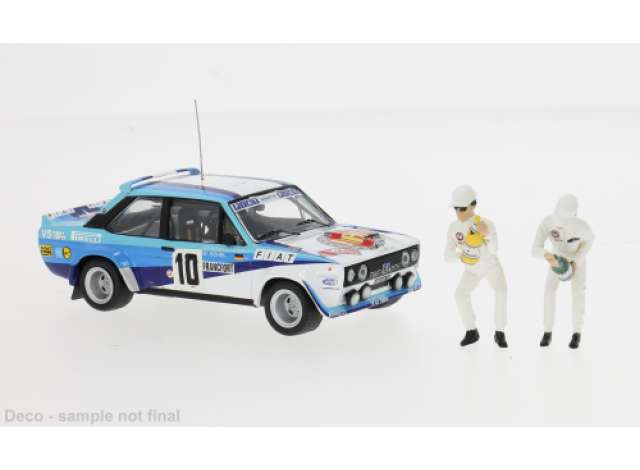 Pre-Order – 1980 Fiat 131 Abarth #10 W.Röhrl/C.Geistdörfer, Rally Monte Carlo, white/blue 1:43 IXO Models Model (ixoSPRM002-80) – ETA. July/August 2026