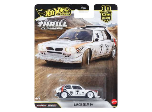 1:64 Hot Wheels Thill Climbers 4/5 Lancia Delta S4 JKF01