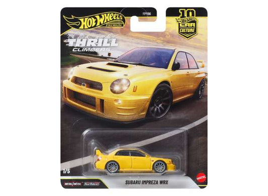 1:64 Hot Wheels Thill Climbers 1/5 Subaru Impreza WRX JKF21