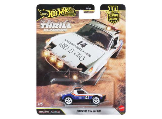 1:64 Hot Wheels Thill Climbers 2/5 Porsche 914 Safari JKF22